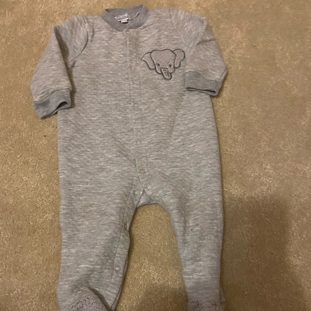 Baby onesie with hat